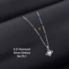 AD Diamond  Designer Silver And Rose Gold Dokiya Wholesale Price In Surat
